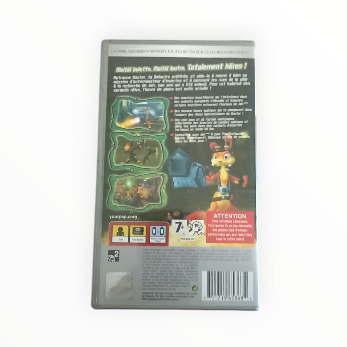 Daxter PlayStation Portable (PSP) Version Platinum