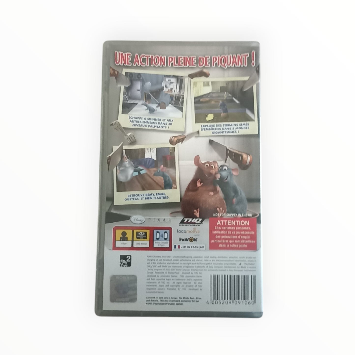 ratatouille playstation portable PSP
