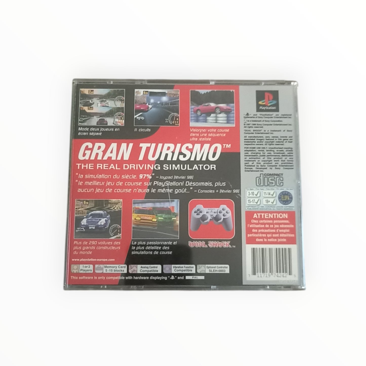 gran turismo platinium playstation 1 PS1