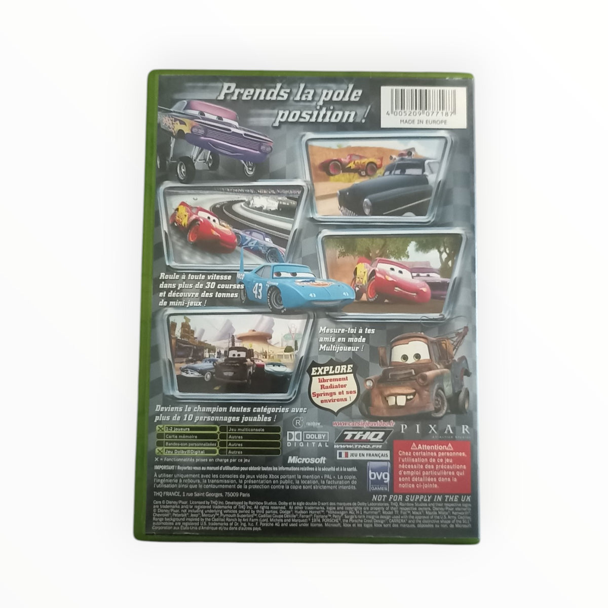 Cars Xbox