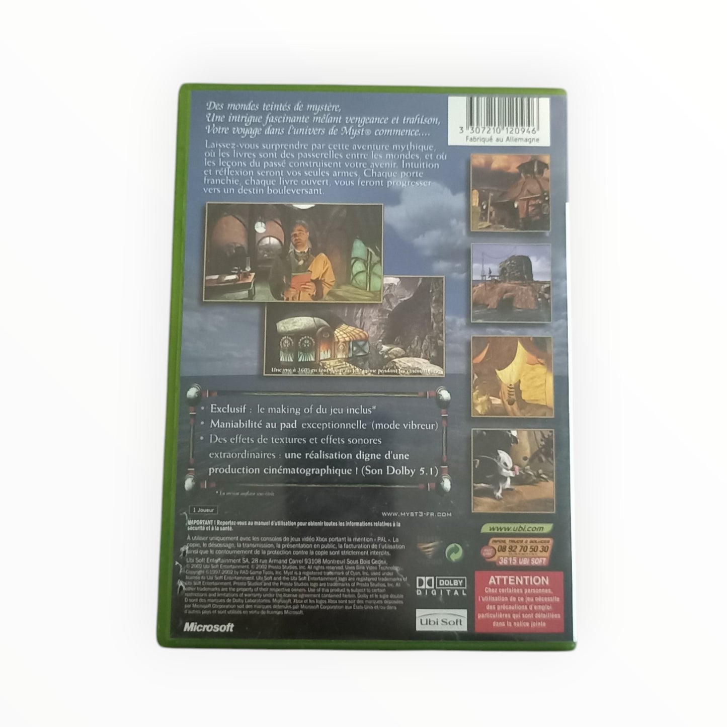 Myst Exile III Xbox