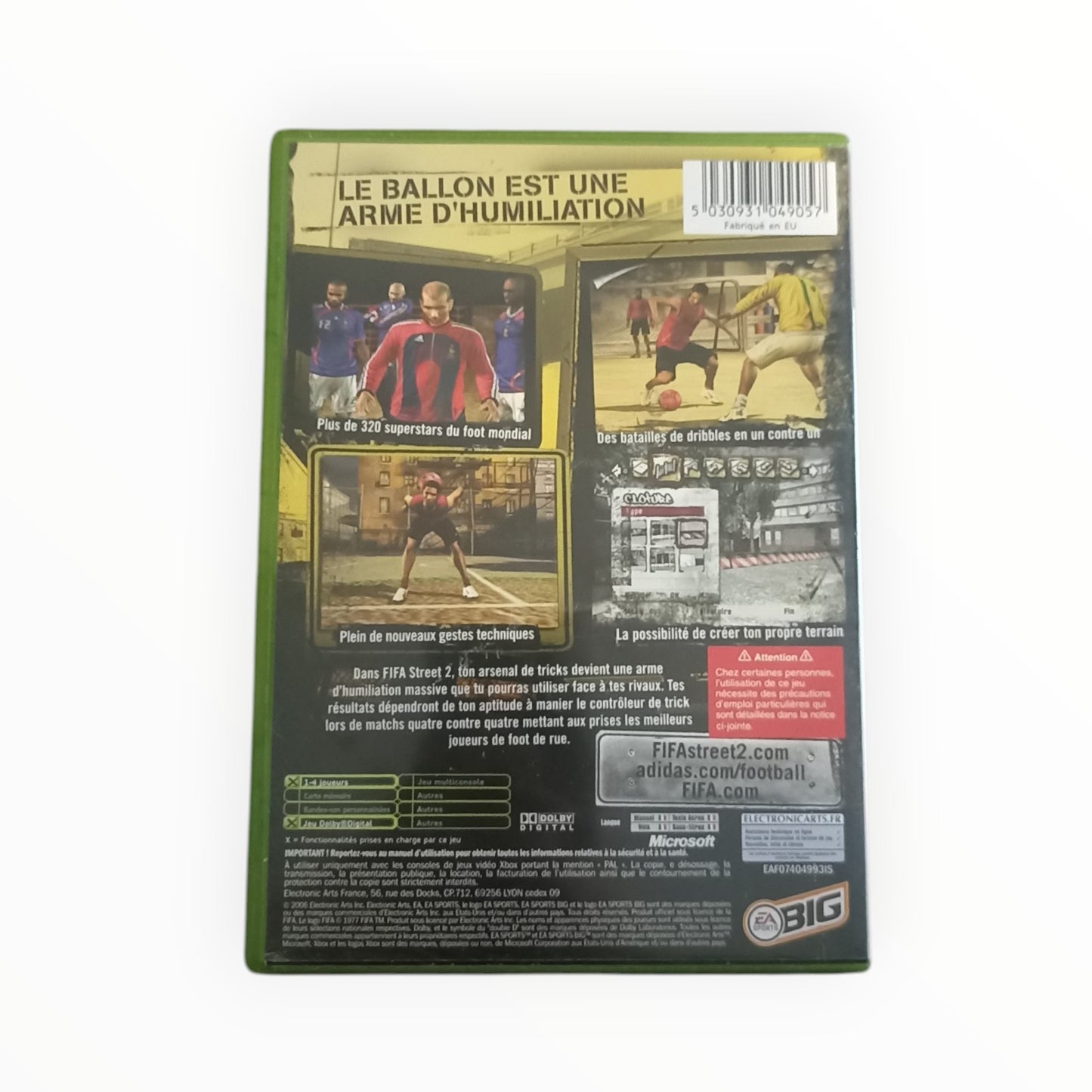 Fifa Street 2 xbox classics