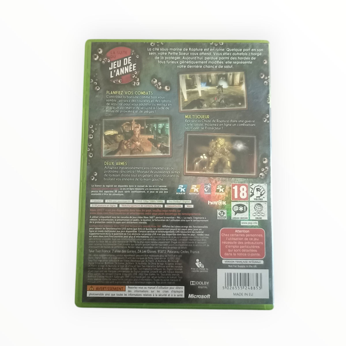 bioshock 2 xbox 360