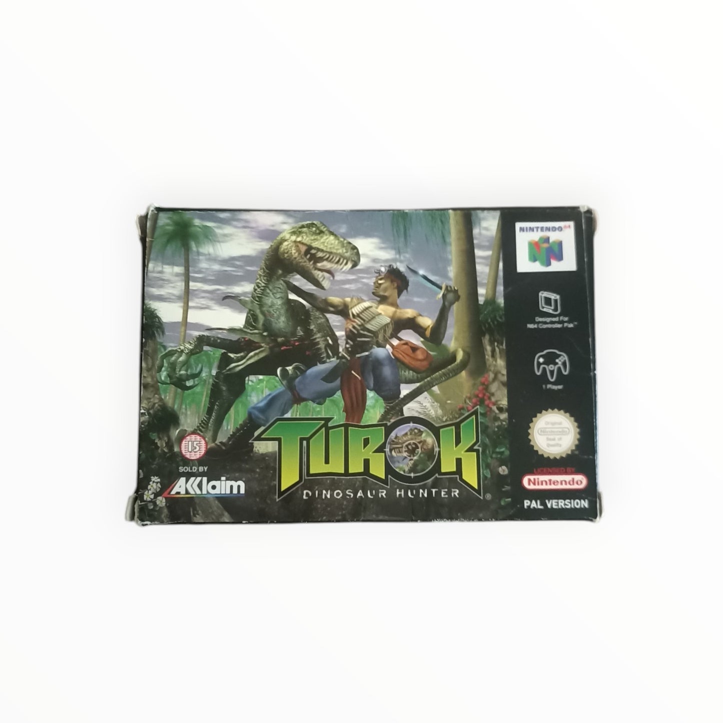 turok dinosaur hunter nintendo 64 N64