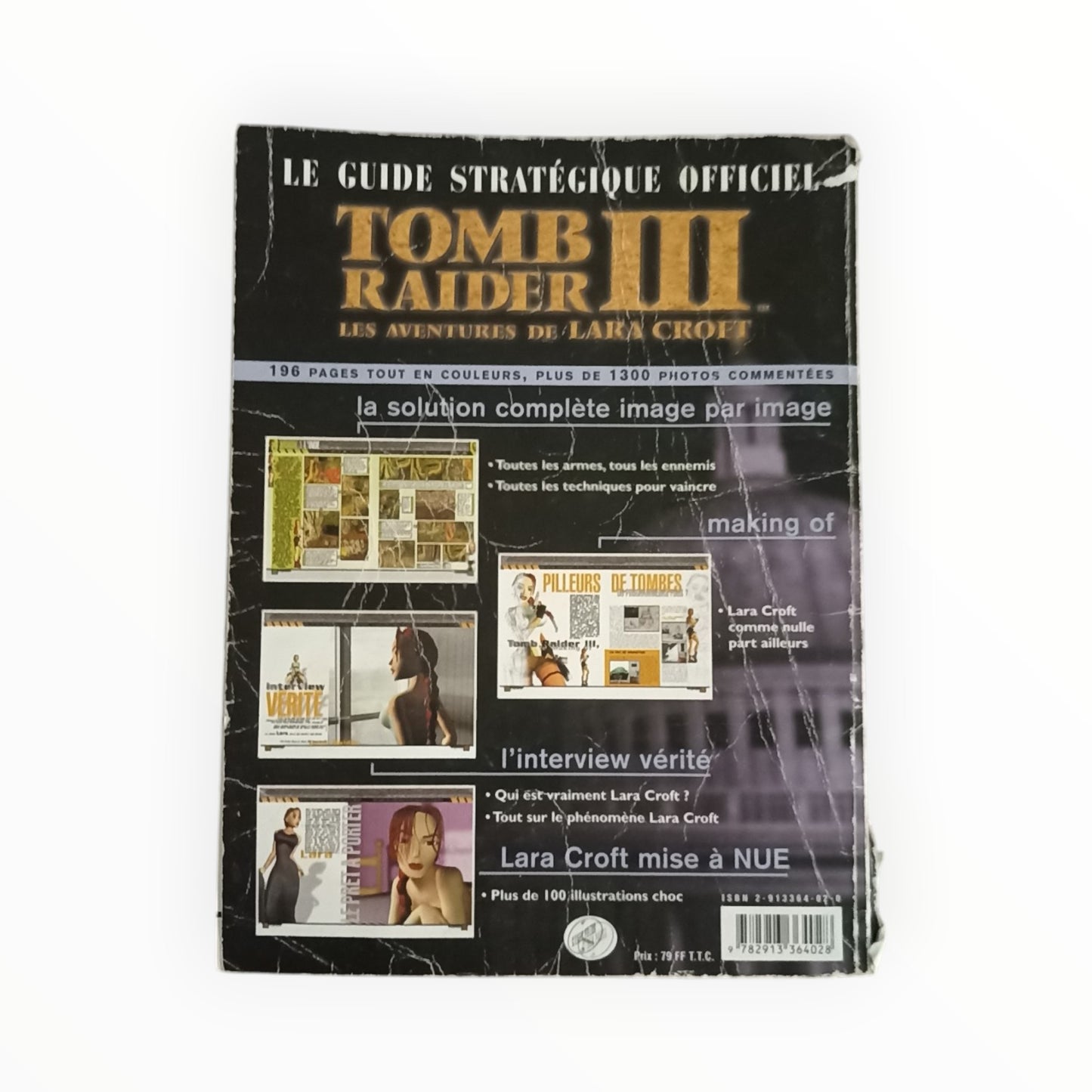 Livre Tomb raider III les aventures de Lara Croft