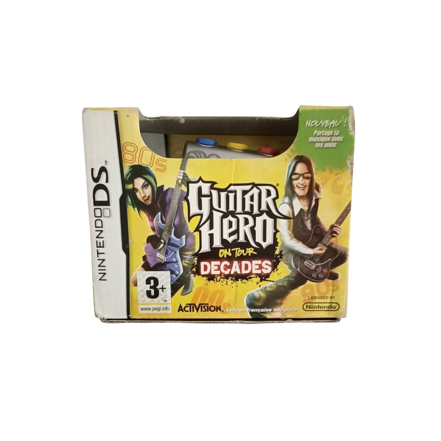 Guitar hero on tour decades nintendo DS