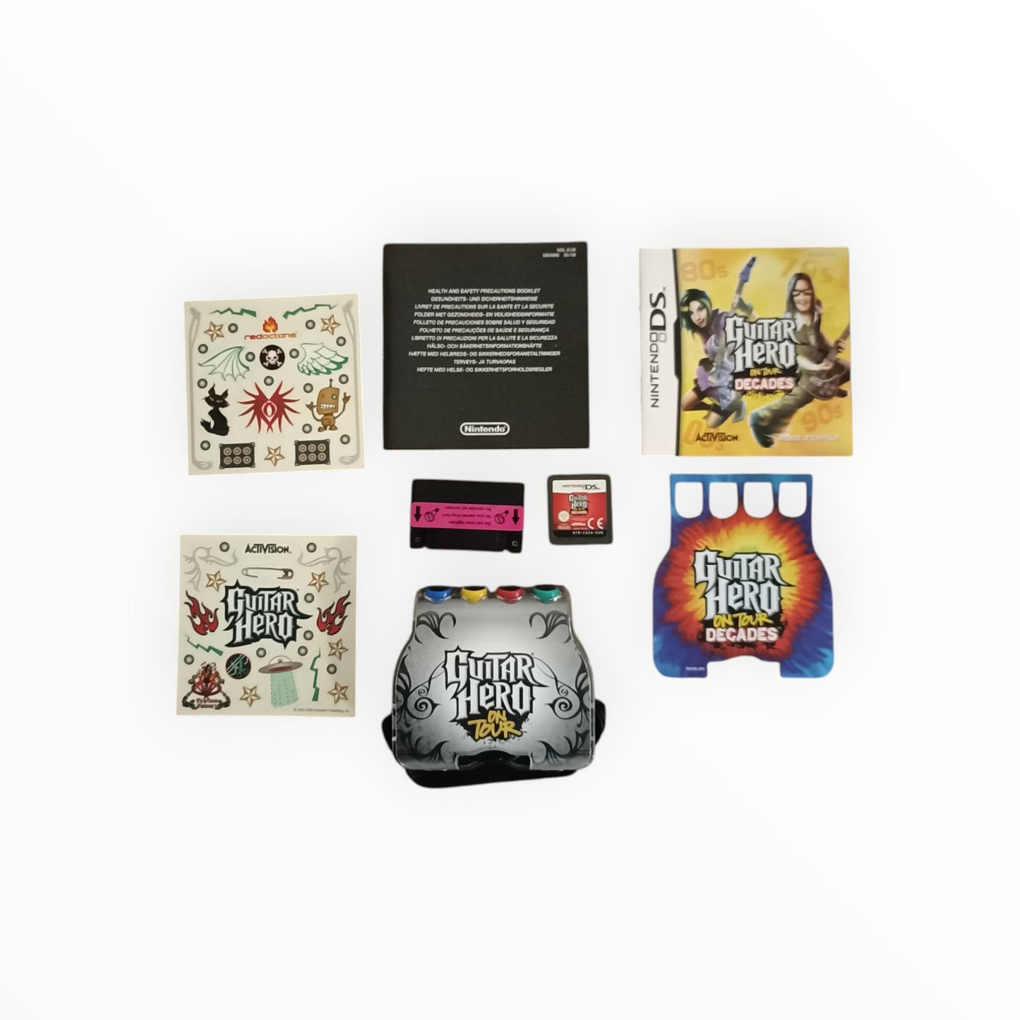 Guitar hero on tour decades nintendo DS