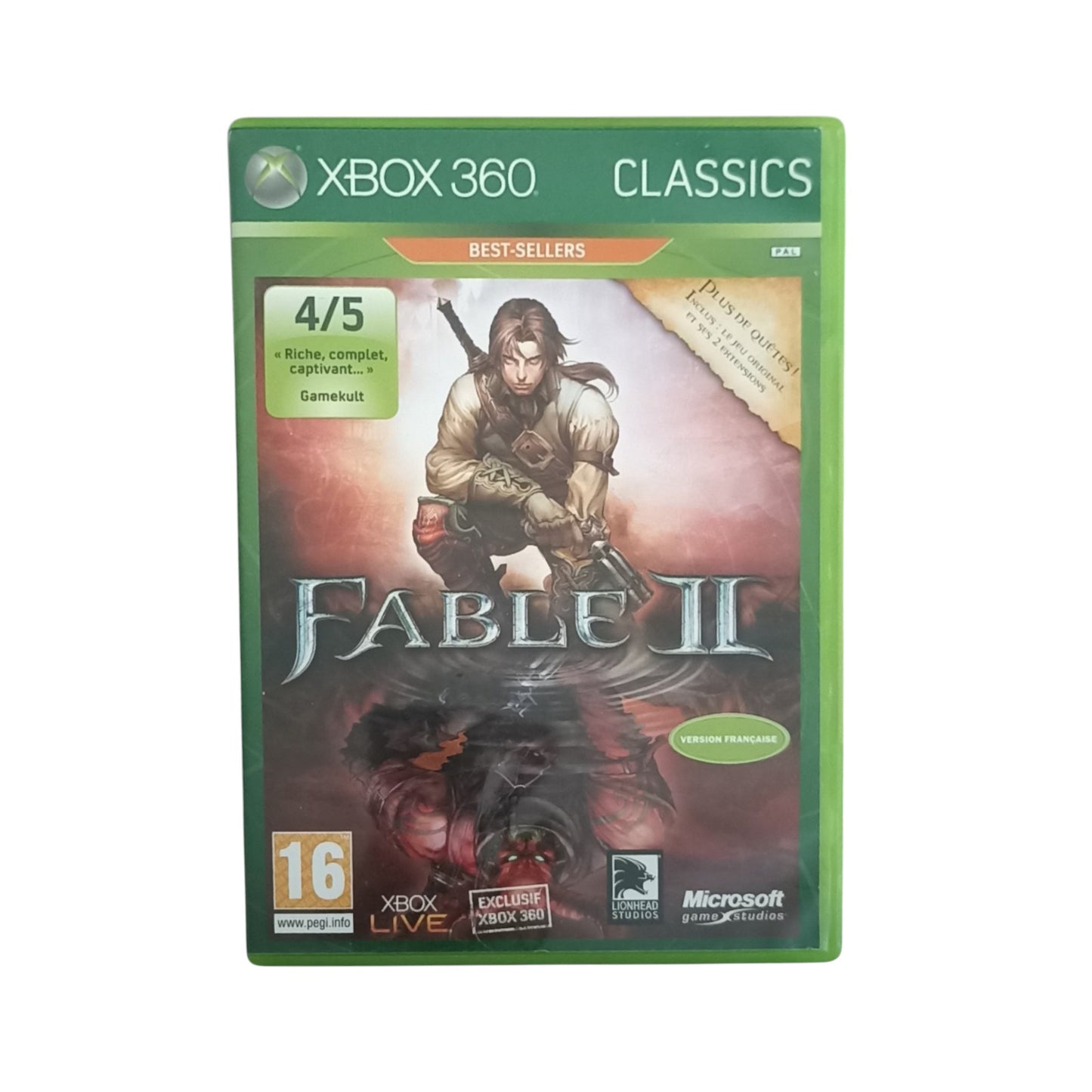 Fable II Xbox 360 Version Classics