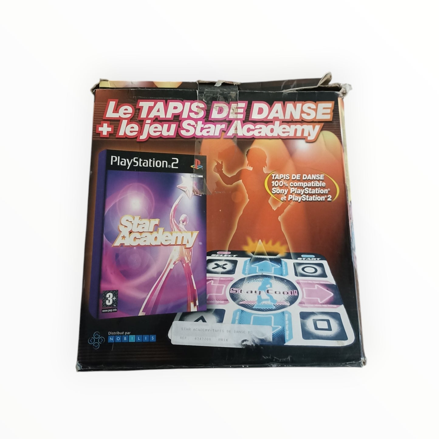 Tapis de Dance Star Academy Playstation 2 (PS2)
