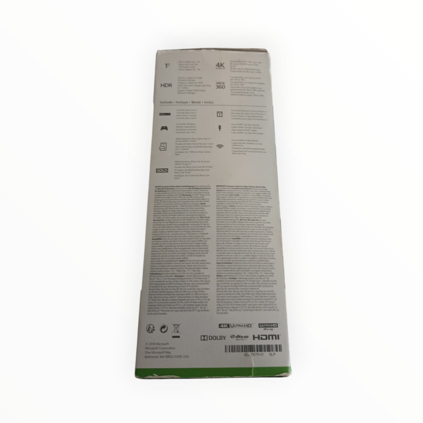 Console Xbox One S en boîte 1 TO