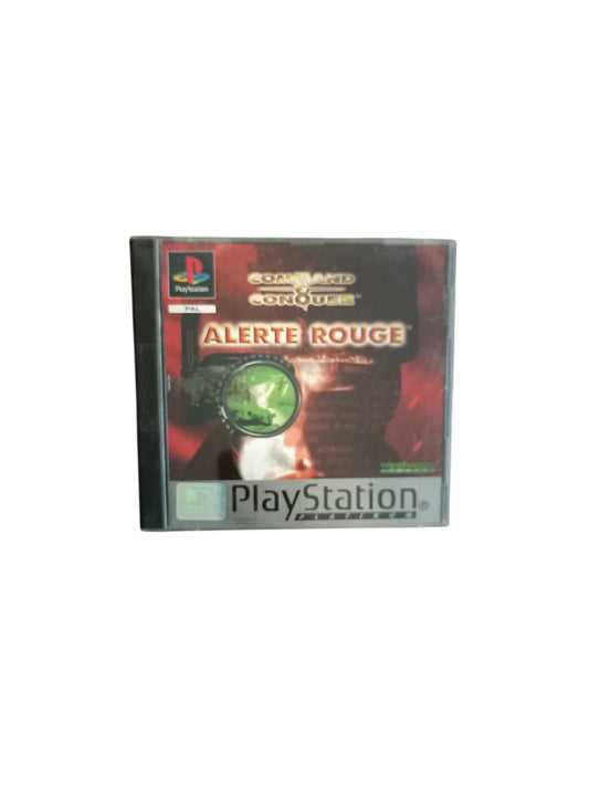 COMMAND & CONQUER ALERTE ROUGE playstation 1 (PS1) Version Platinum