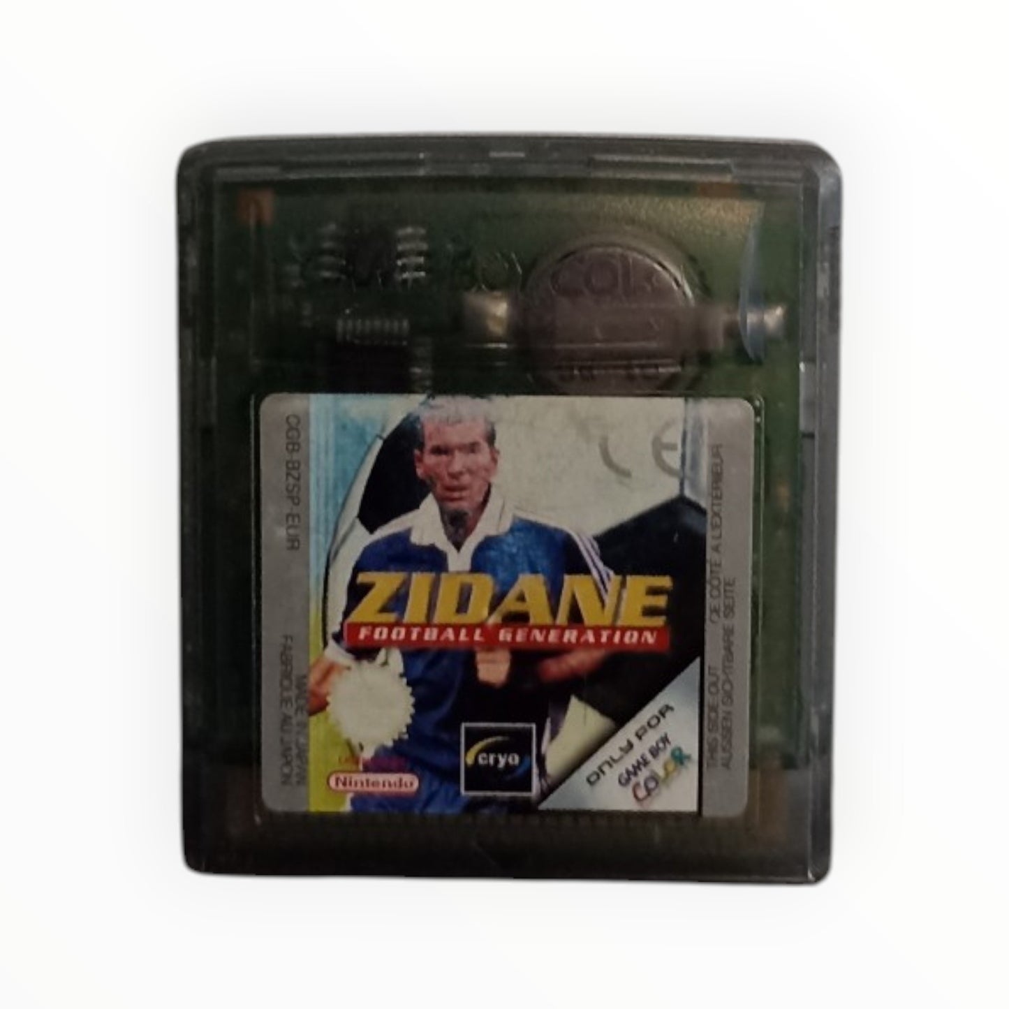 Zidane Football Generation Game Boy Color Cartouche seule