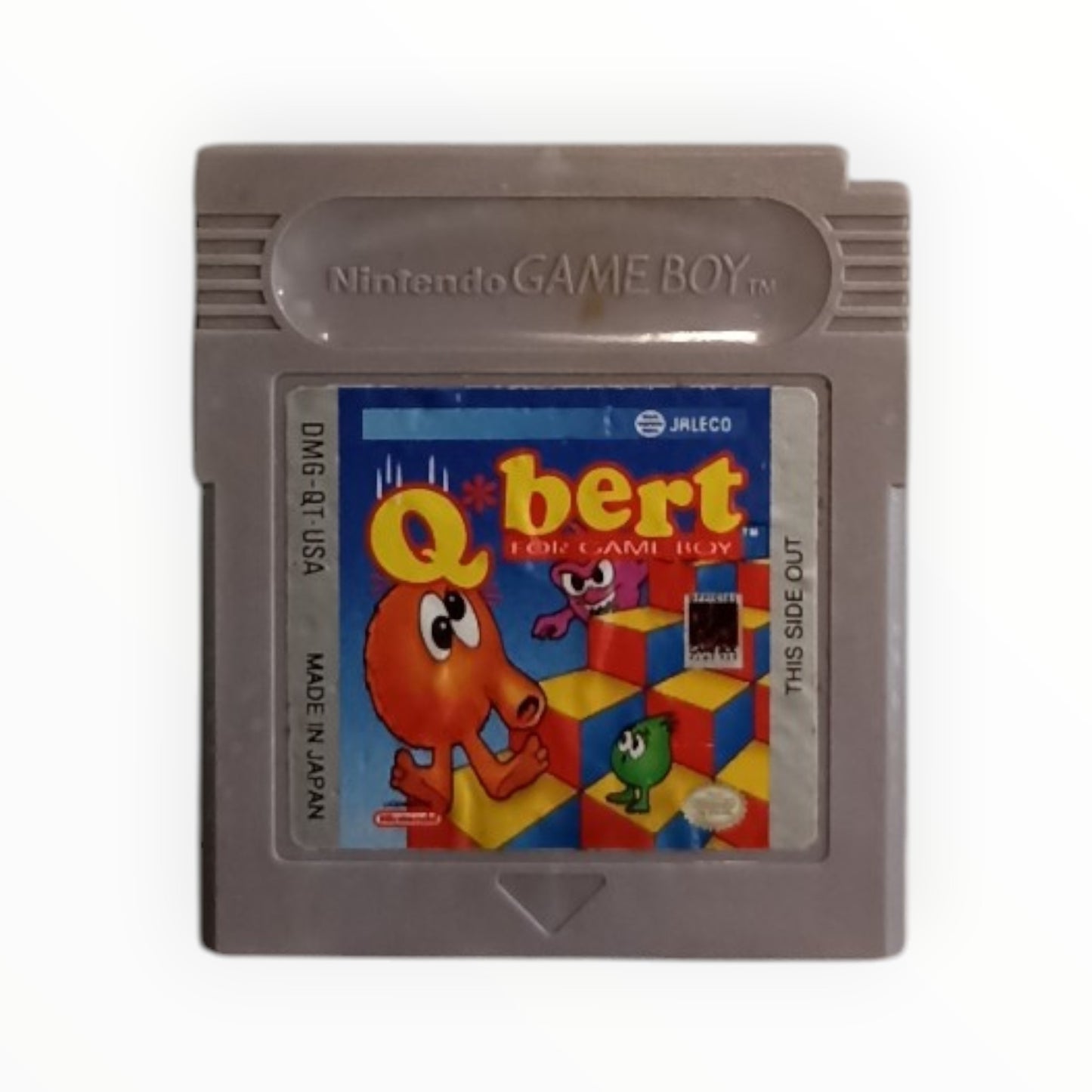 Q*bert Game Boy Version USA