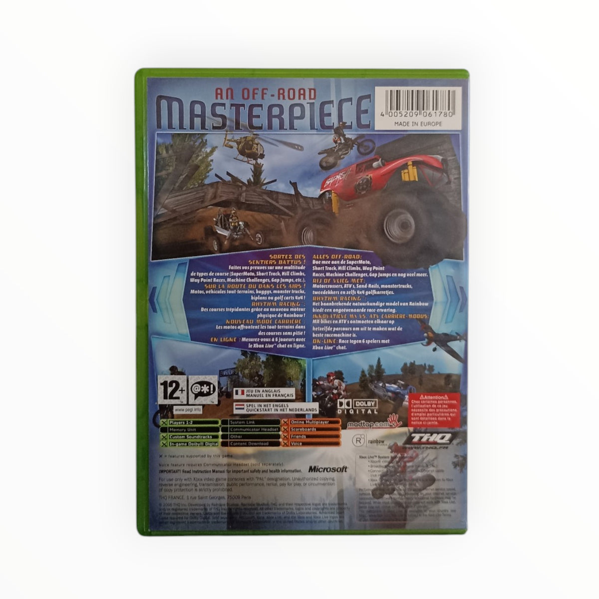 MX vs ATV Unleashed Xbox