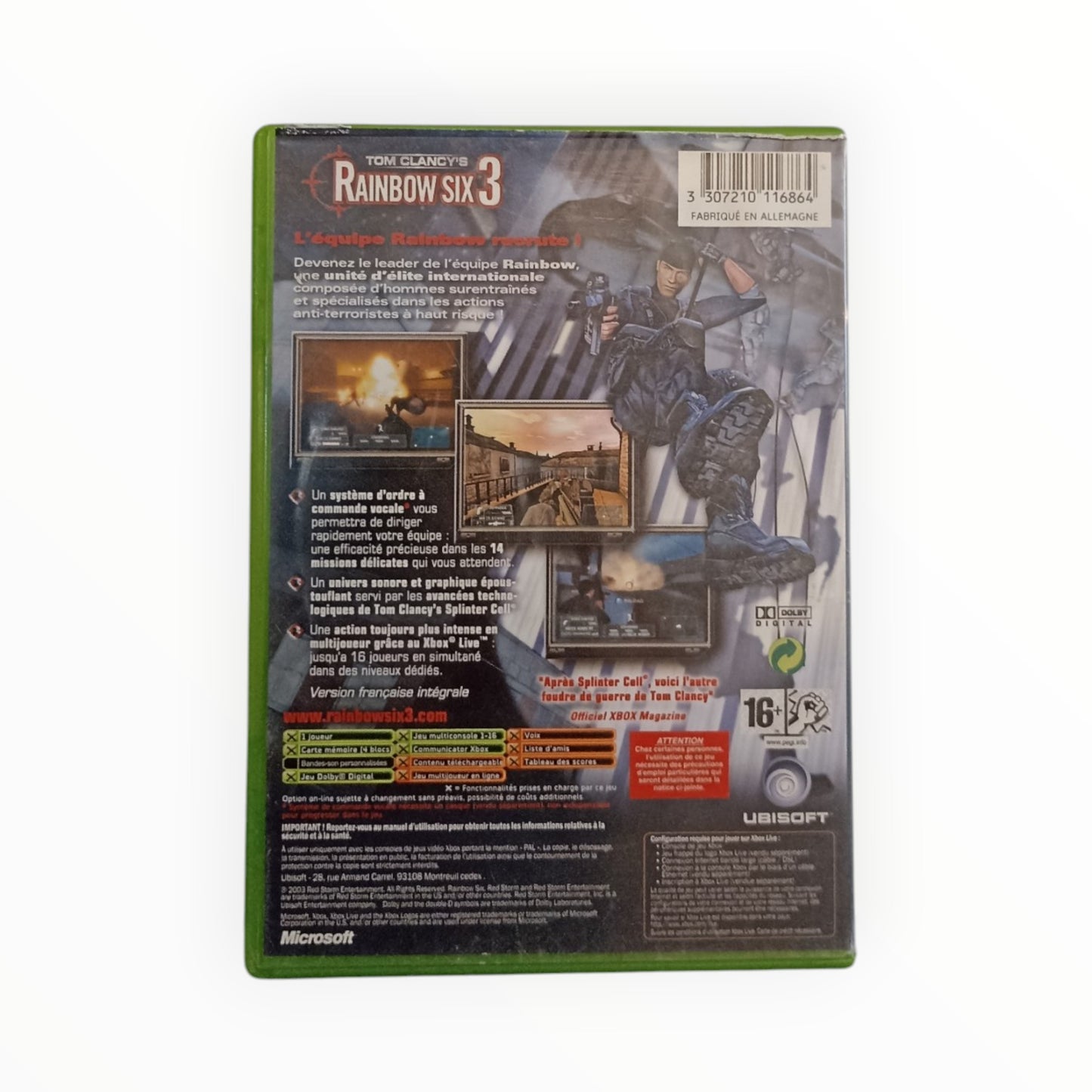 Tom Clancy’s Rainbow Six 3 Xbox