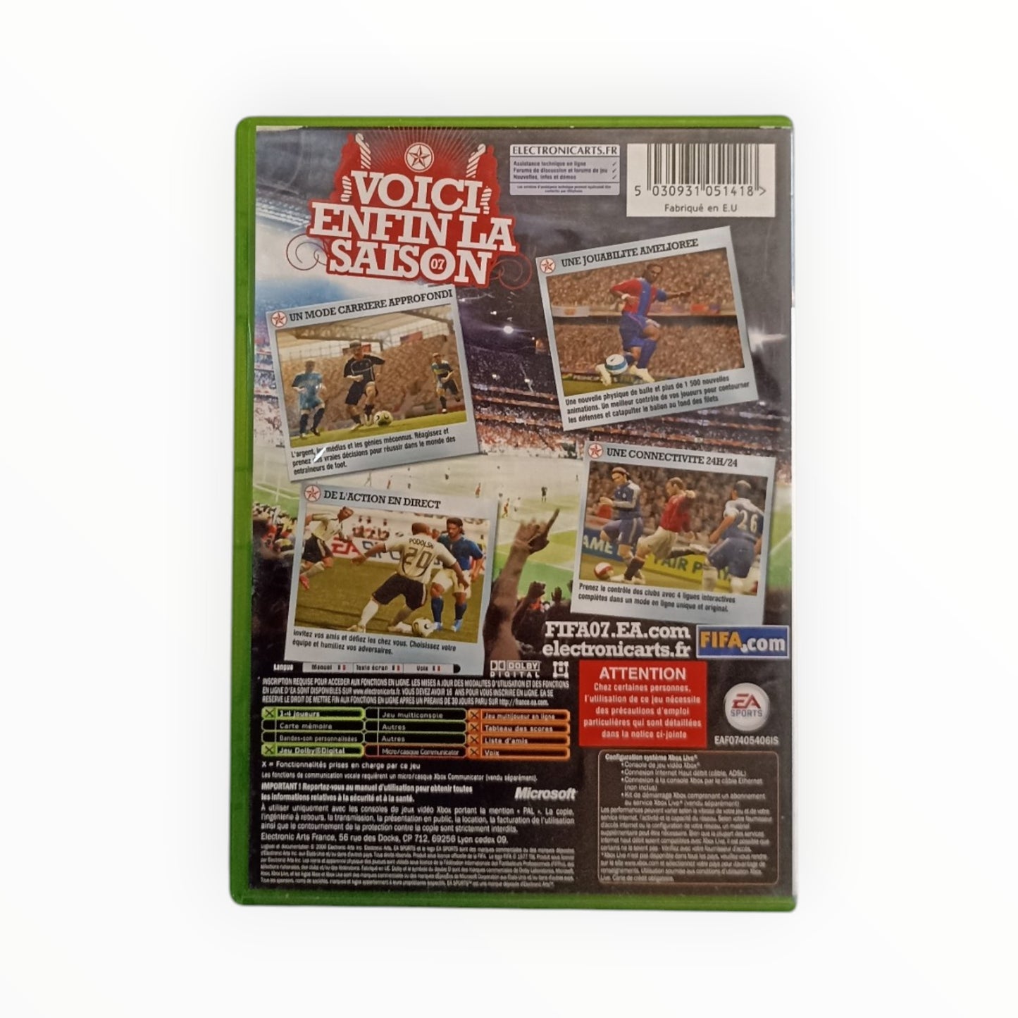 FIFA 07 Xbox