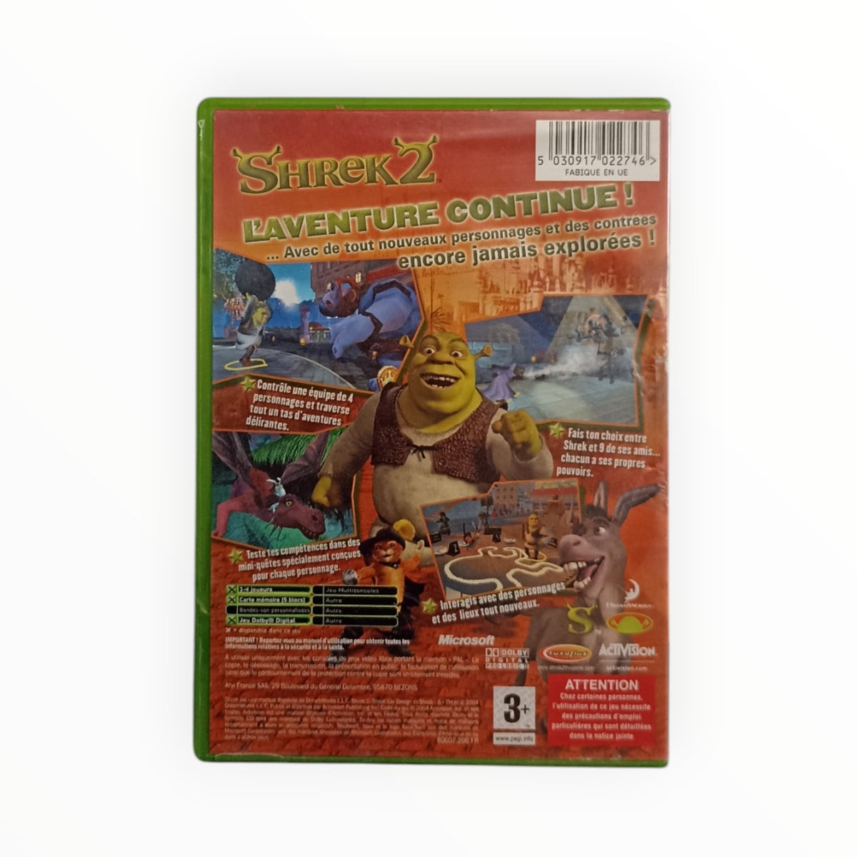 Shrek 2 Xbox