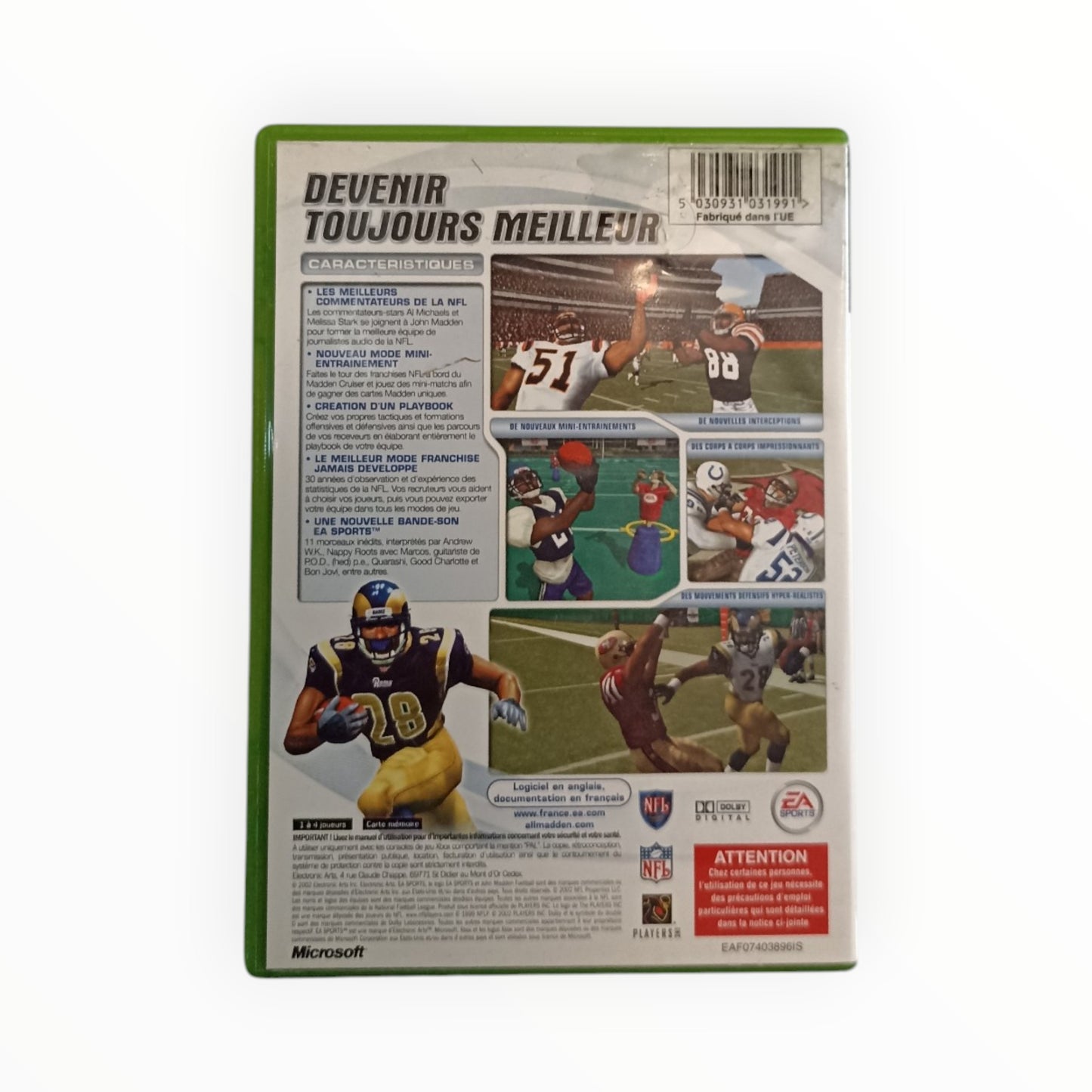 Madden 2003 Xbox