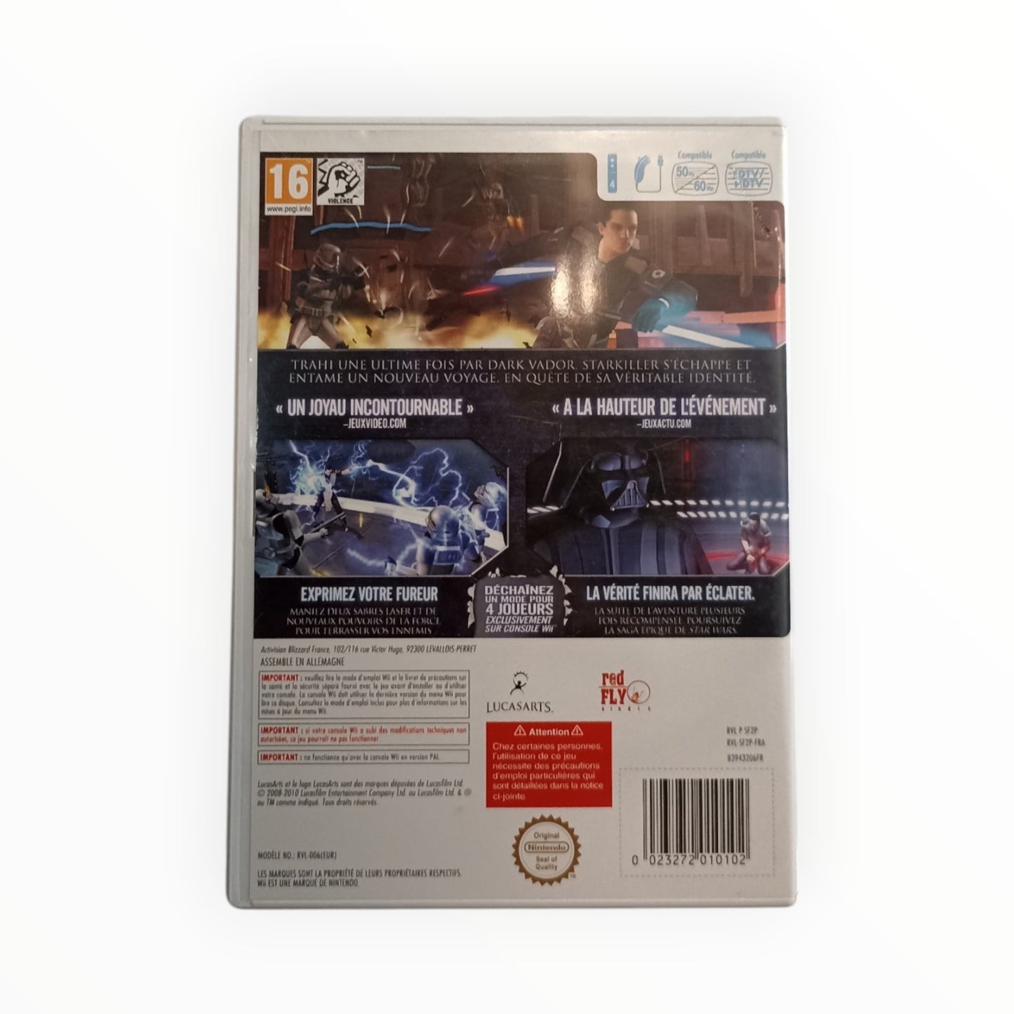 Star Wars Le Pouvoir de la Force II Wii