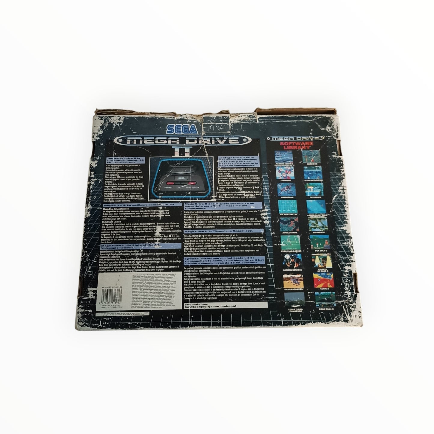 Boite seule Console Sega Mega Drive II