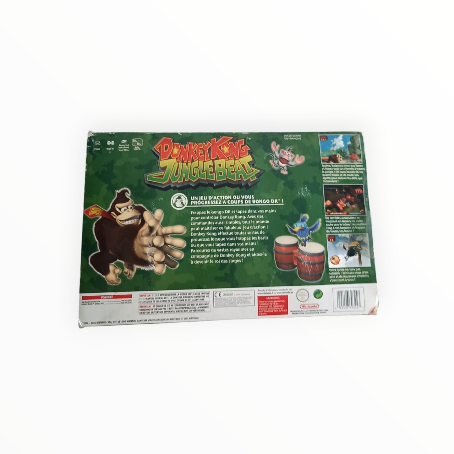Donkey Kong Jungle Beat Pak GameCube