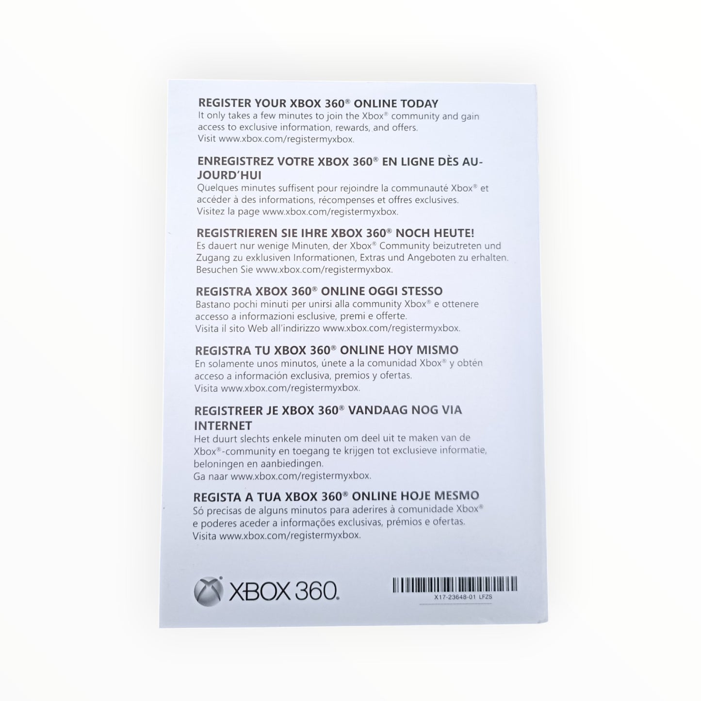 Console XBOX 360 Kinect sports