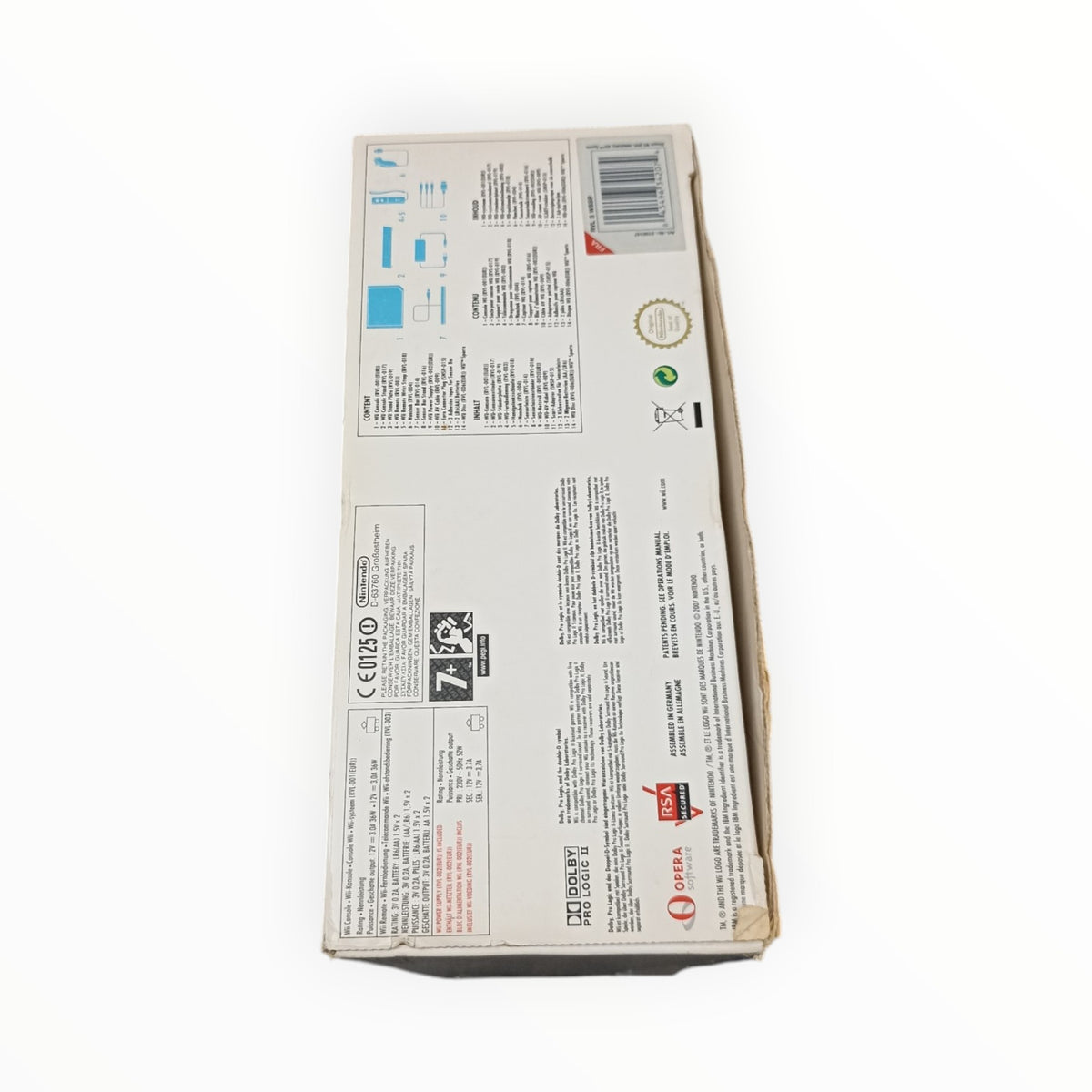 Console WII Blanche en boite complète