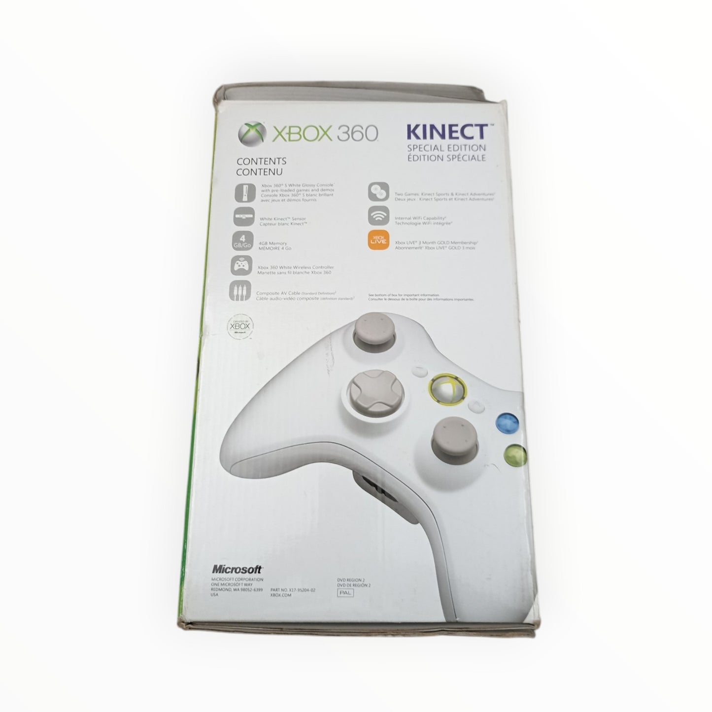 Console XBOX 360 Kinect Complet en boîte