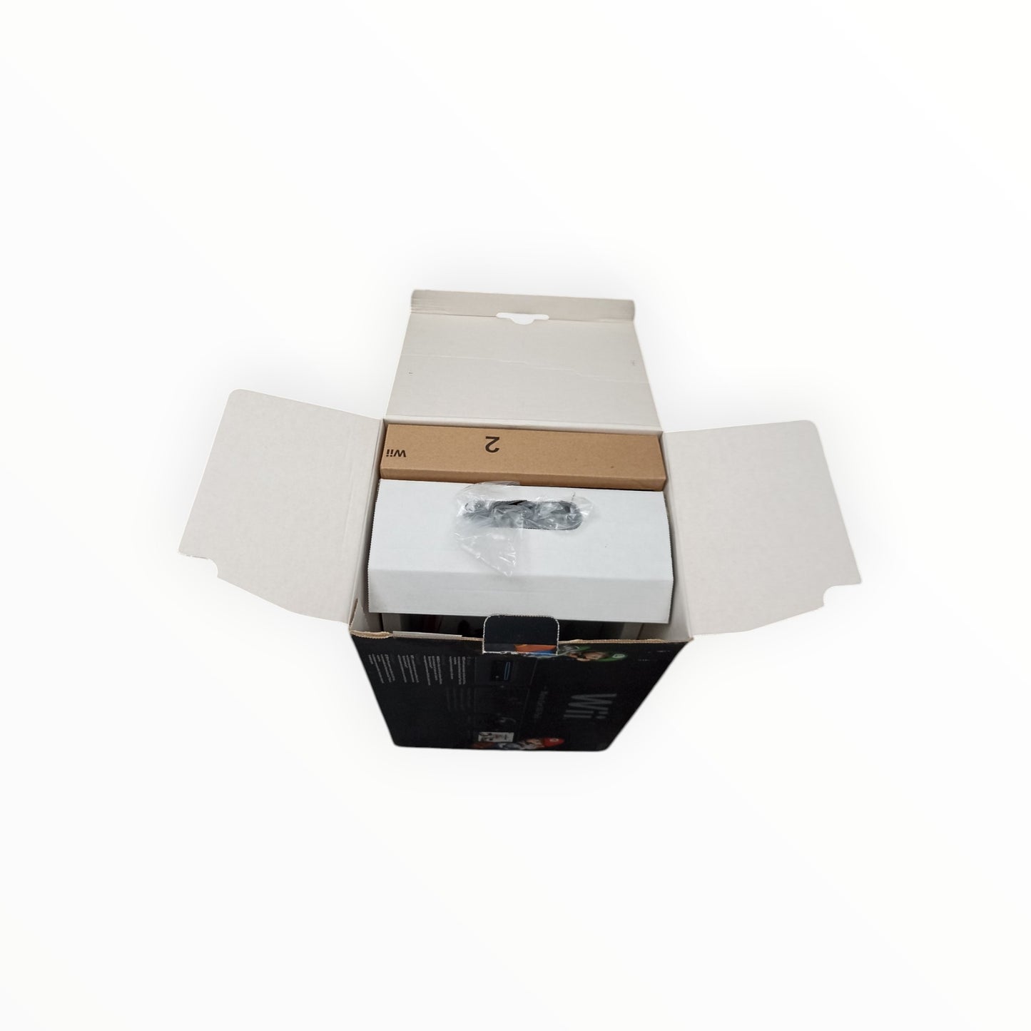 Boite Console Nintendo WII noire Version Mario Kart Double Dash