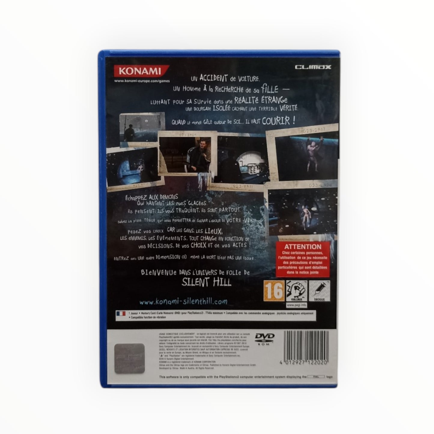 Silent Hill Shattered Memories PlayStation 2 Complet en boîte