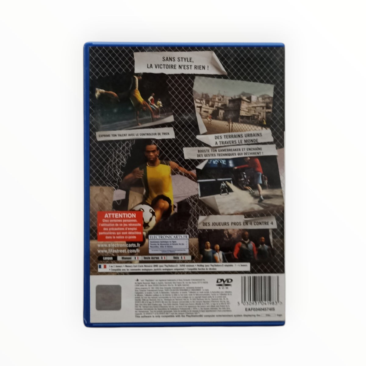 FIFA Street PlayStation 2 Complet en boîte