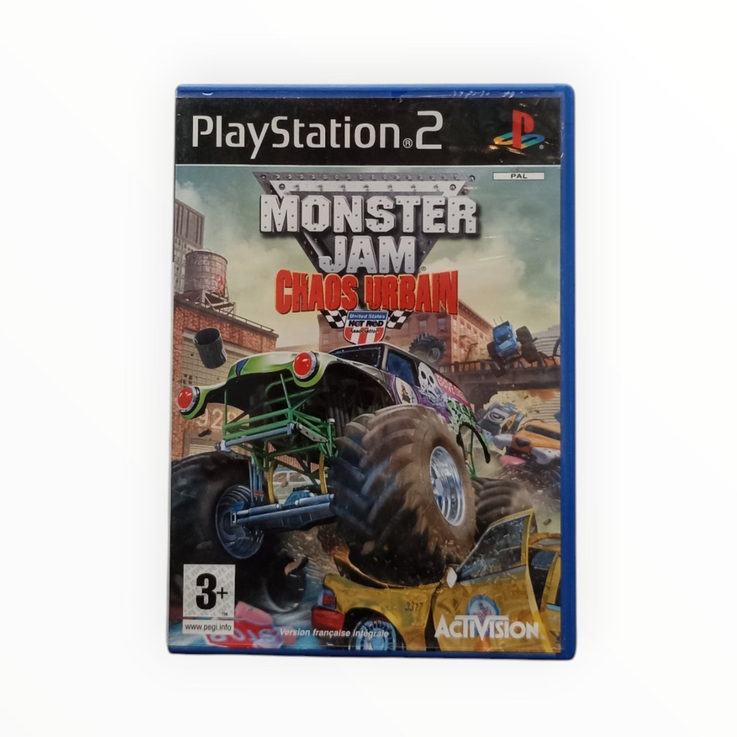 Monster Jam Urban Assault PlayStation 2 en boîte