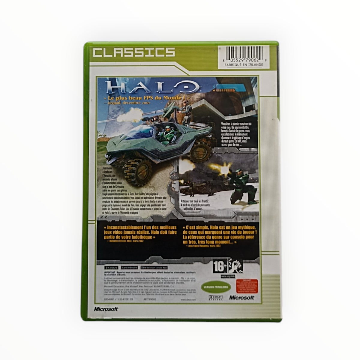 Halo Combat Evolved Xbox complet