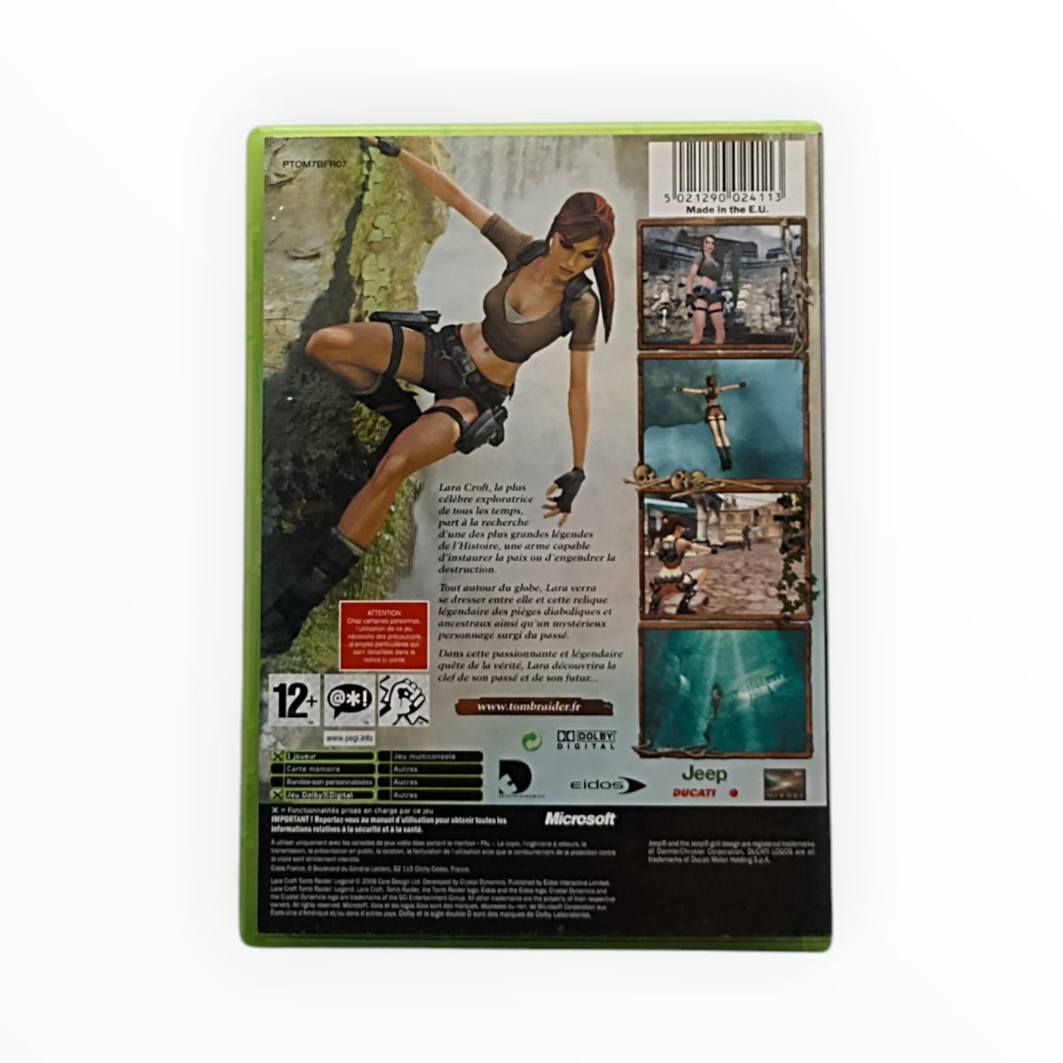 Tomb Raider Legend Xbox complet