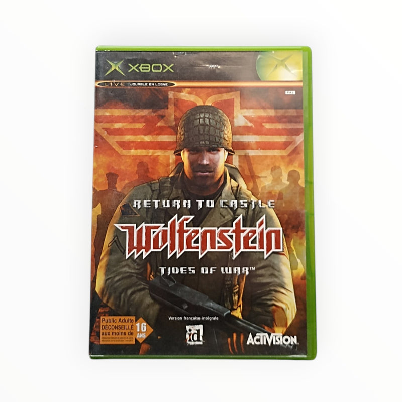 Return to Castle Wolfenstein Tides of War Xbox sans notice