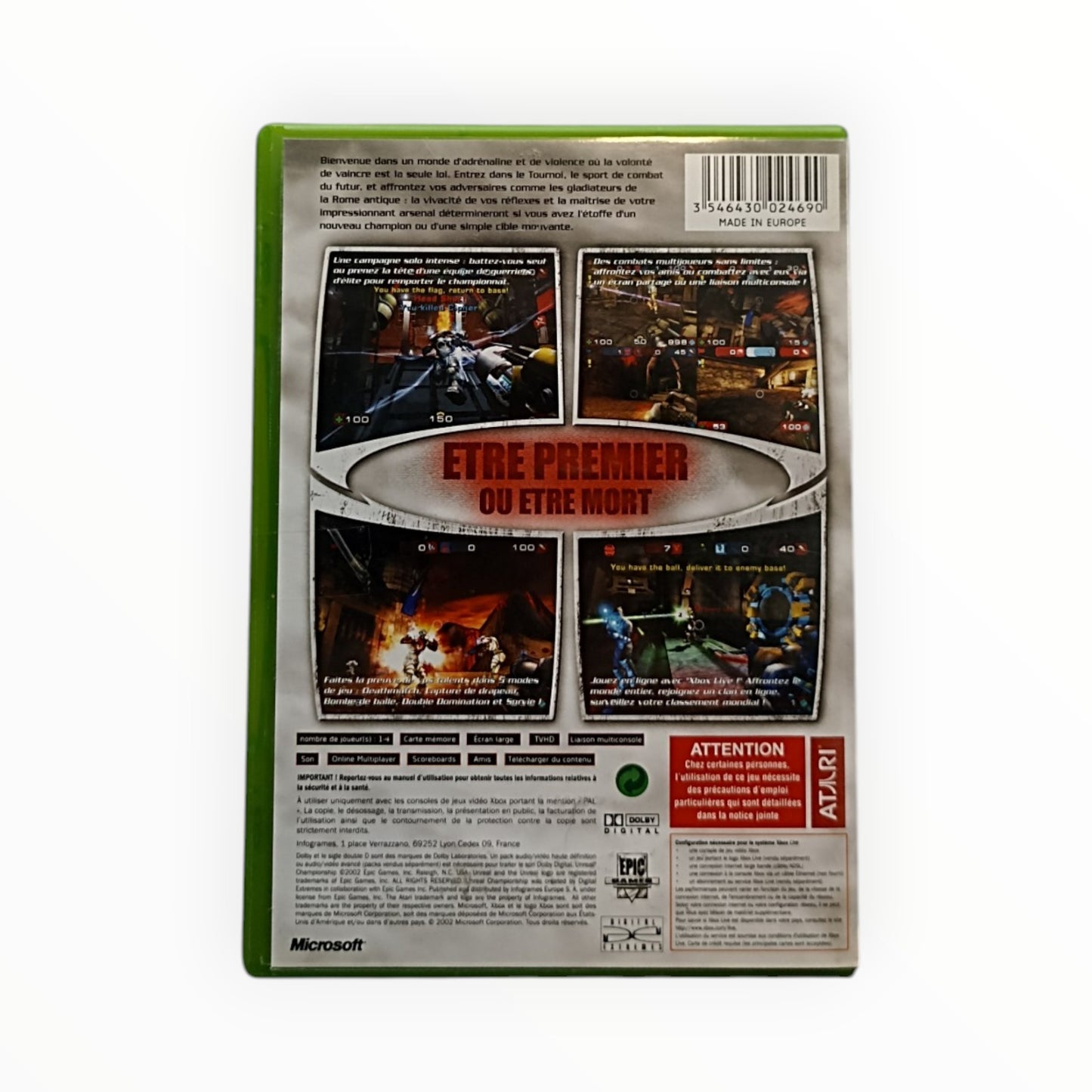 Unreal Championship Xbox complet