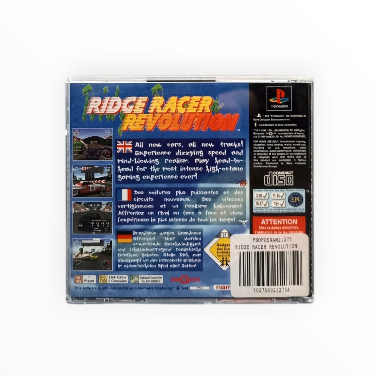 Ridge Racer Revolution PS1