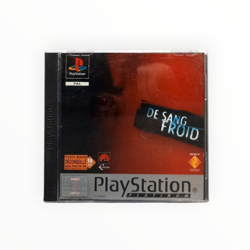 De Sang Froid PS1 platinium