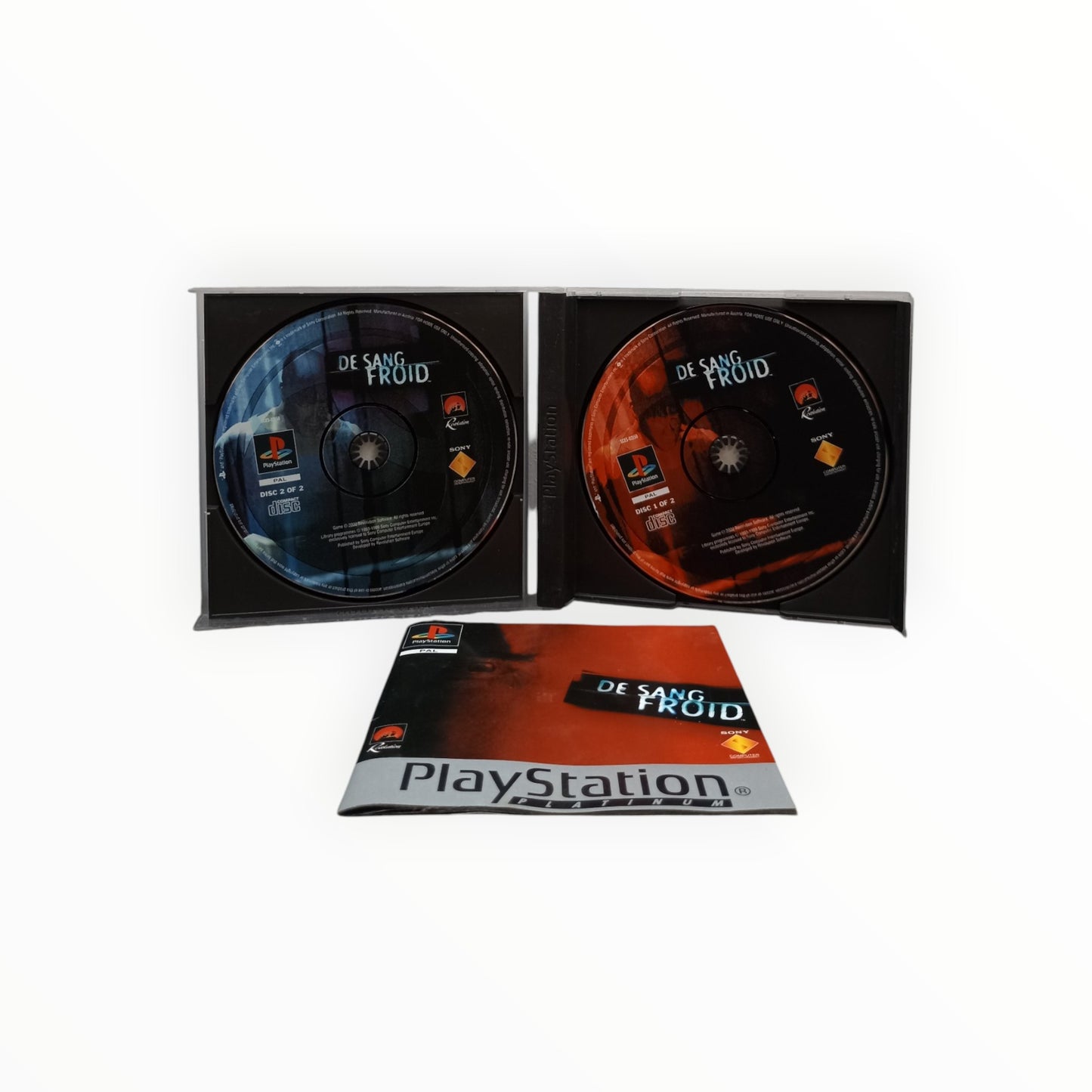 De Sang Froid PS1 platinium