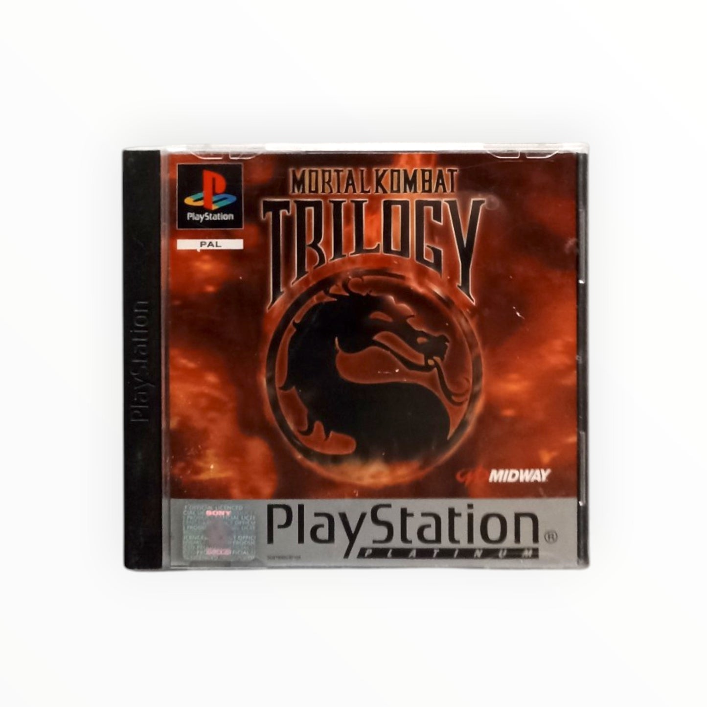 Mortal Kombat Trilogy PS1 platinium
