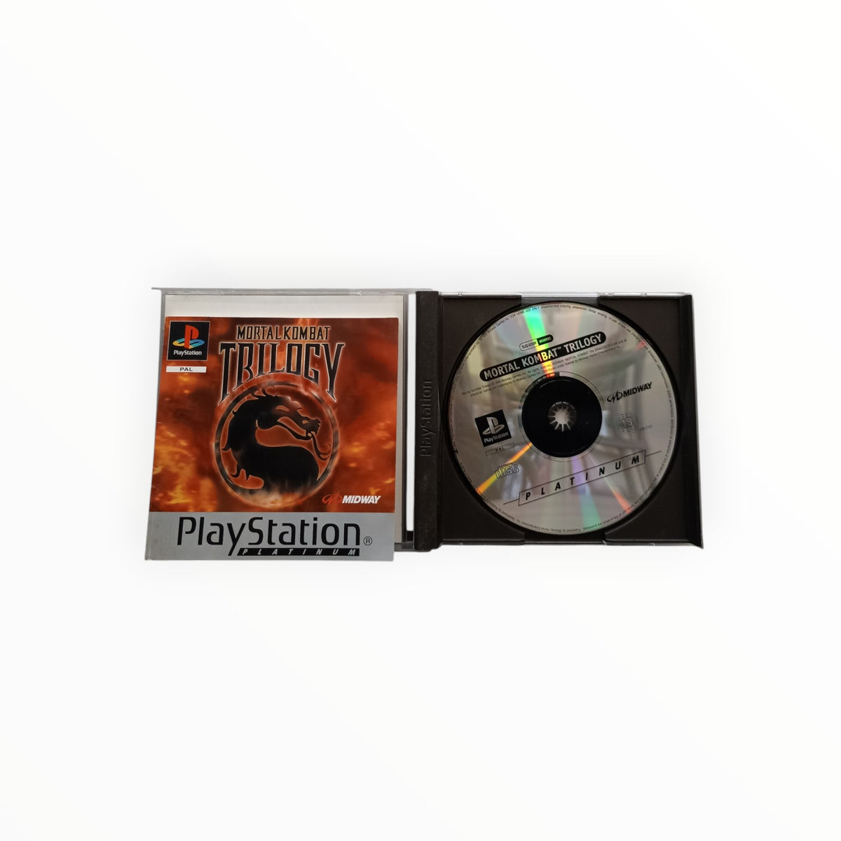Mortal Kombat Trilogy PS1 platinium