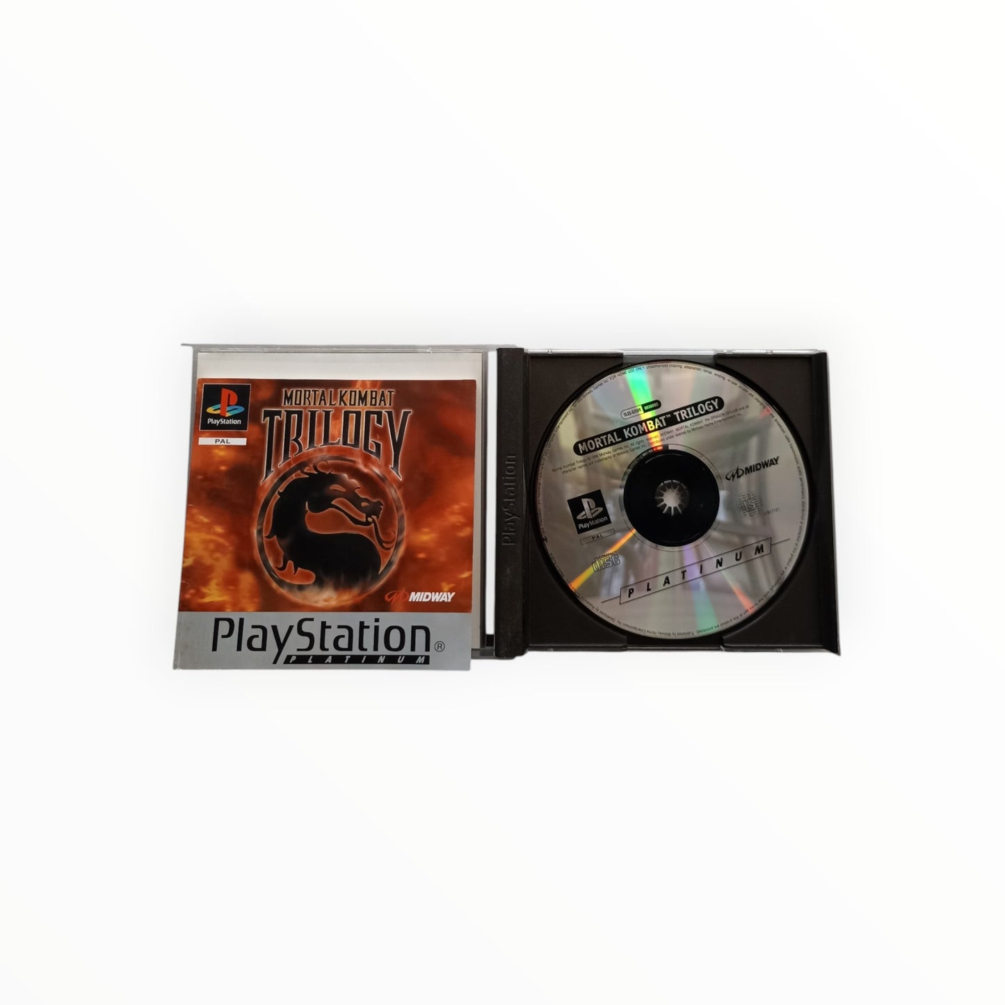 Mortal Kombat Trilogy PS1 platinium