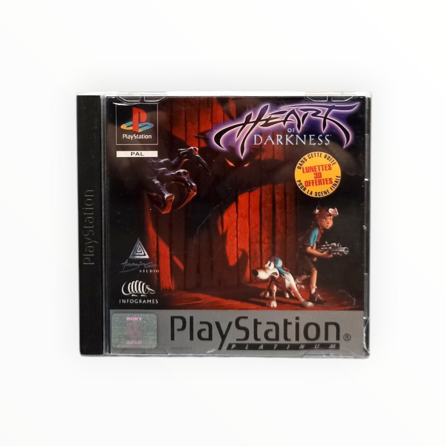 Heart of Darkness PS1 platinium