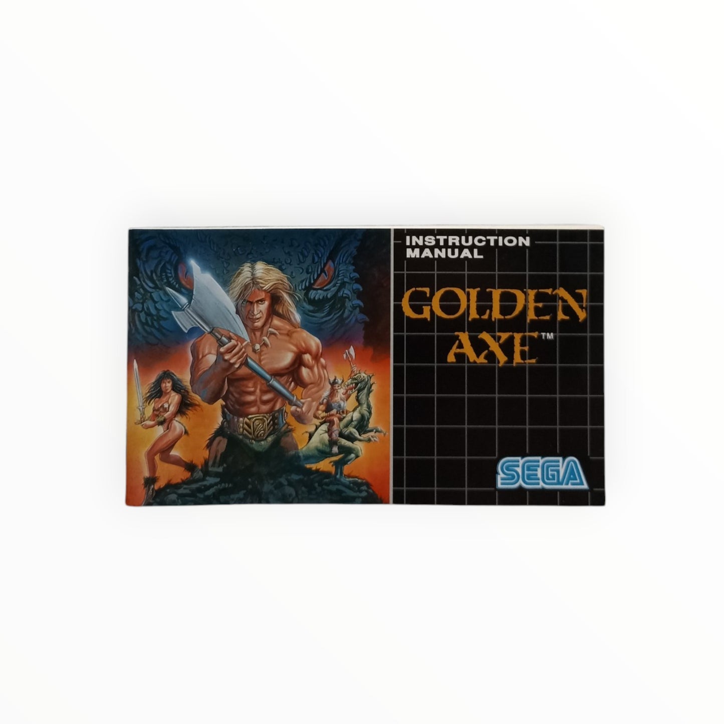 Golden Axe Notice Sega