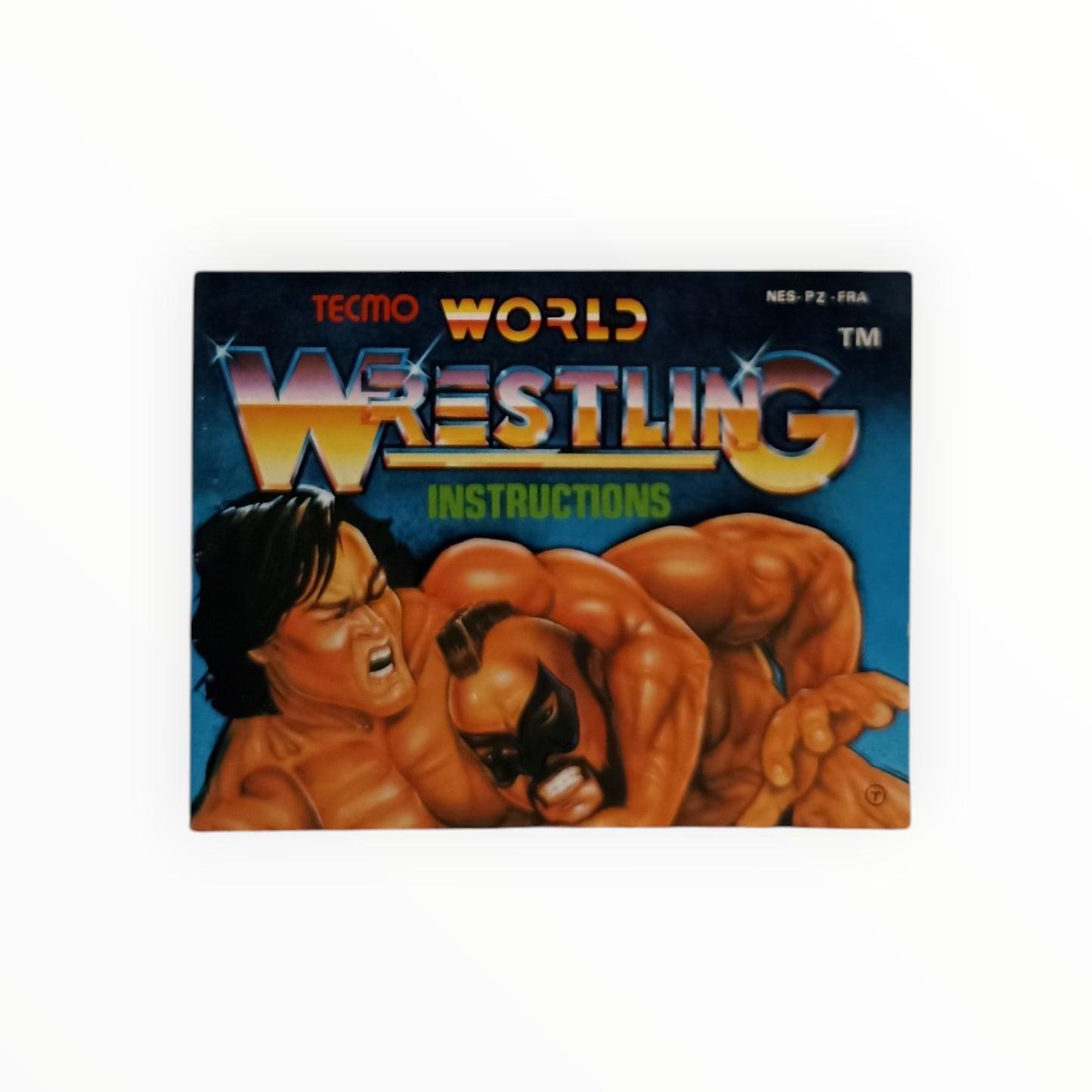 Tecmo World Wrestling Notice NES
