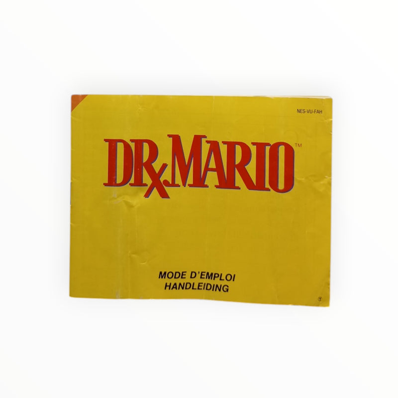 Dr Mario Notice NES