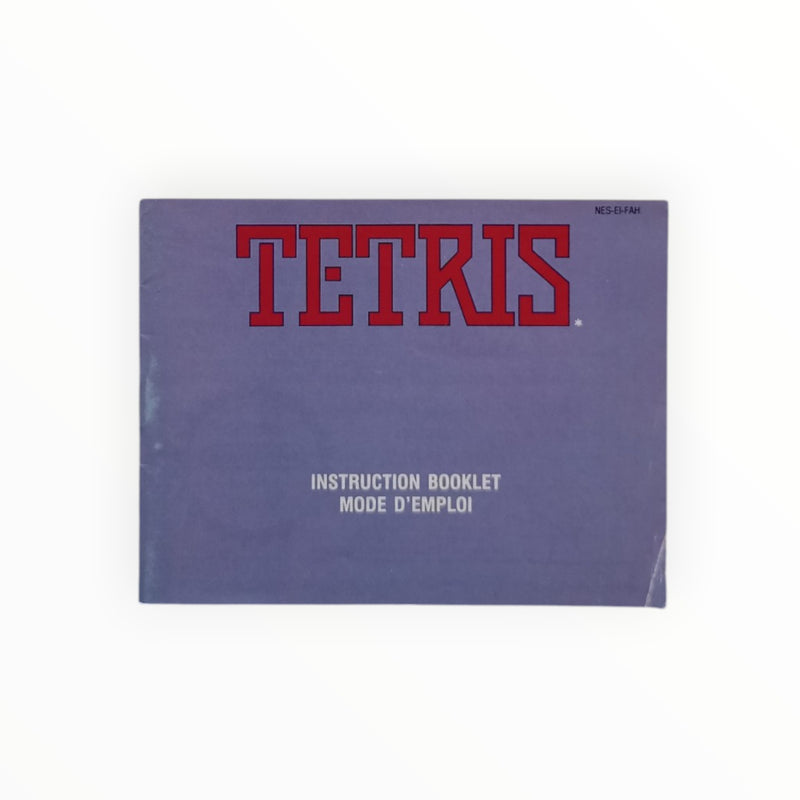 Tetris Notice NES