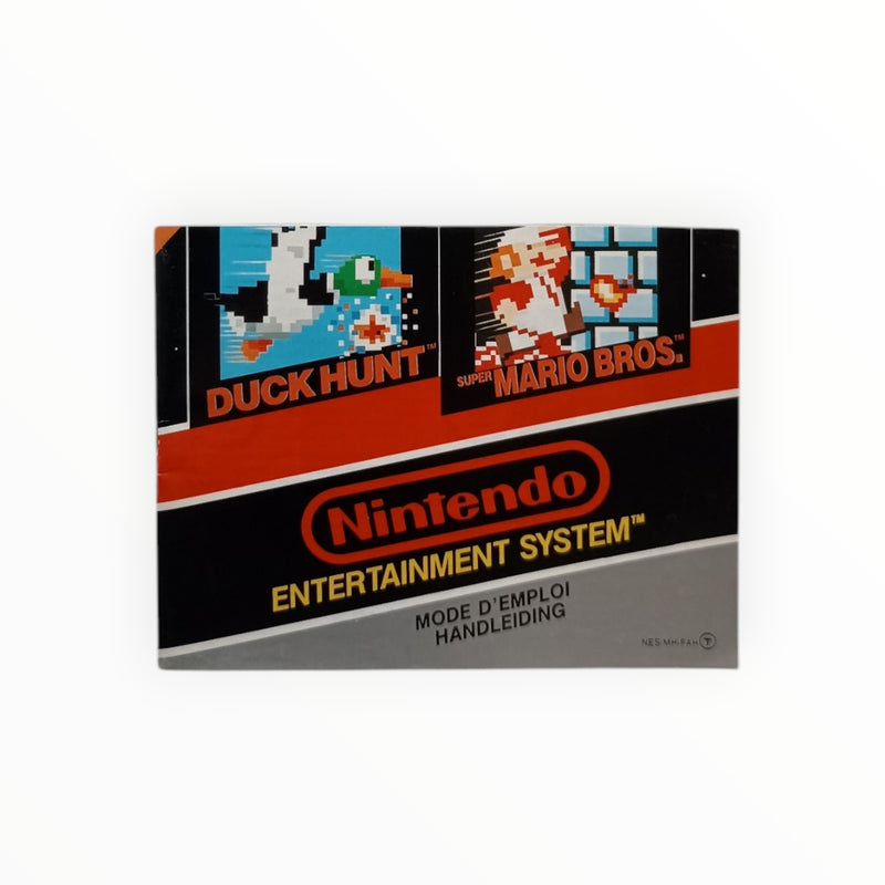 Duck Hunt Super Mario Bros Notice NES