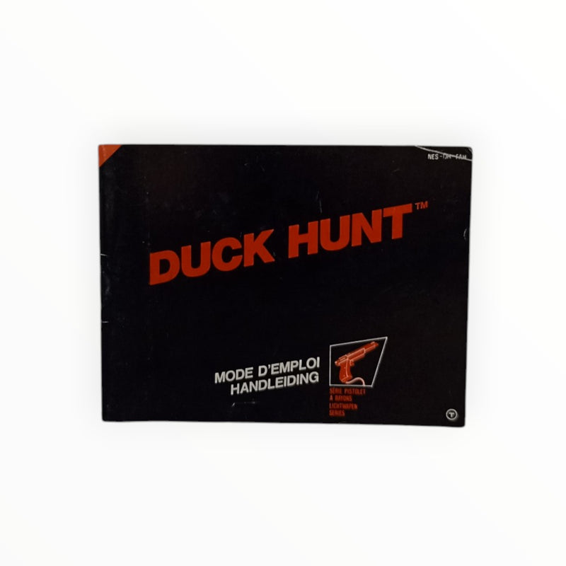Duck Hunt Notice NES