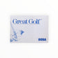 Great Golf Notice Sega Master System